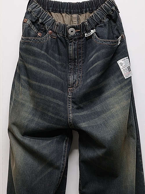 Maison MIHARA YASUHIRO7.3OZ LIGHT DENIM LIGHT WIDE JEANS /INDIGO
