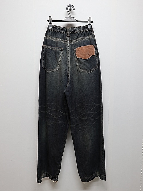 Maison MIHARA YASUHIRO7.3OZ LIGHT DENIM LIGHT WIDE JEANS /INDIGO