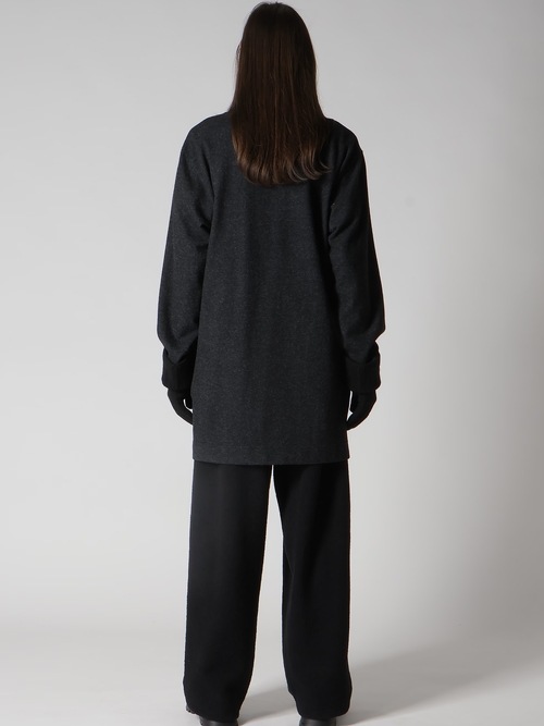 Yohji Yamamoto���襦����ޥ��/W/AC���Ԥ� �˥åȥ��ե������/BLACK
