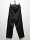 JULIUSꥦ/VISCOSE/WOOL TWILL TROUSERS1/BLACK