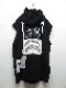 �㴰���nude:masahiko maruyama ���̡���:�ޥ��ҥ��ޥ���/SLEEVELESS HOODIE w/PRINTED PATCHES/Black