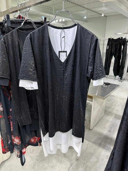 (ͽ���ʡ�5��6������ͽ��/kiryuyrik������奦����奦/HAKU-BEATENJIKU Layered-T/BlackWhiteLining