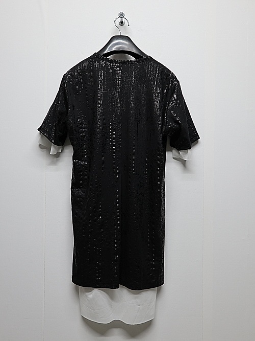 (ͽ���ʡ�5��6������ͽ��/kiryuyrik������奦����奦/HAKU-BEATENJIKU Layered-T/BlackWhiteLining