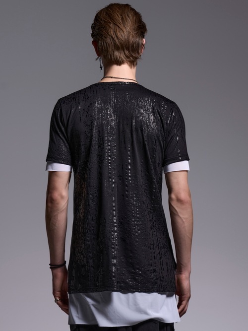 (ͽ���ʡ�5��6������ͽ��/kiryuyrik������奦����奦/HAKU-BEATENJIKU Layered-T/BlackWhiteLining