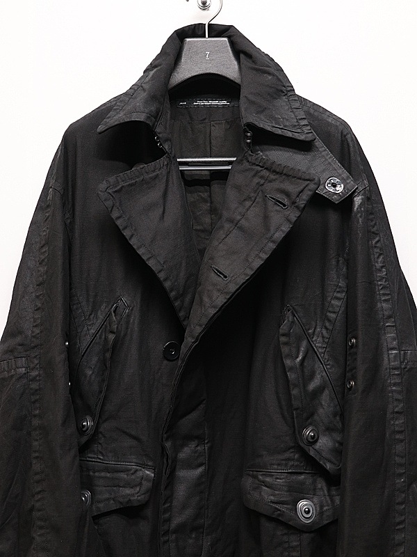 JULIUS����ꥦ��/COTTON BACK SATIN/BLACK