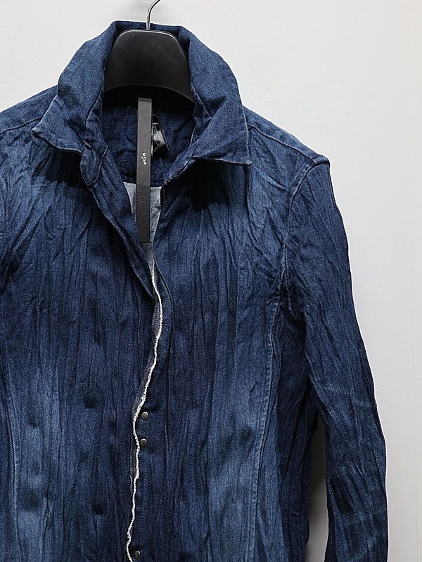 wjk�����֥른��������/2-hook denim shirt/indigo used