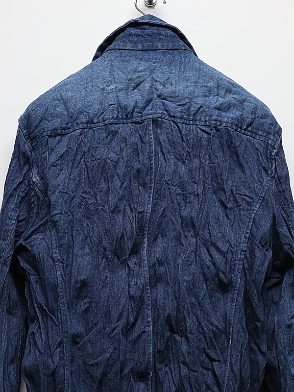 wjk�����֥른��������/2-hook denim shirt/indigo used