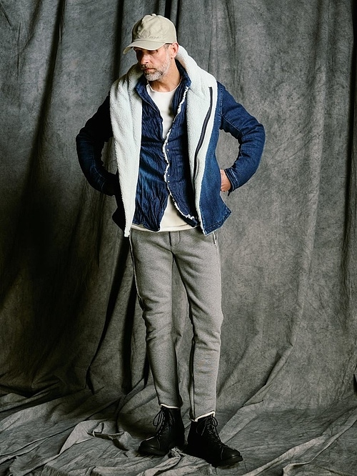 (ͽ���ʡ�9��10������ͽ��/wjk�����֥른��������/2-hook denim shirt/indigo used