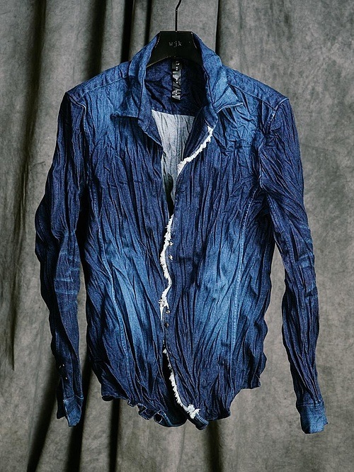 (ͽ���ʡ�9��10������ͽ��/wjk�����֥른��������/2-hook denim shirt/indigo used