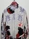 (ͽ���ʡ�10������11������ͽ��/kiryuyrik������奦����奦/Goth Flora Flare Shirt/White