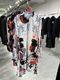 (ͽ���ʡ�10������11������ͽ��/kiryuyrik������奦����奦/Goth Flora Flare Shirt/White