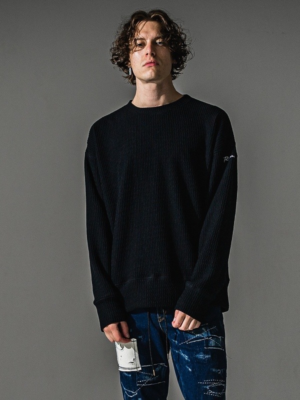 (ͽ���ʡ�9��10������ͽ��/41TH RESOUND CLOTHING���ꥵ����ɥ���������/knt l loose trainer/BLACK