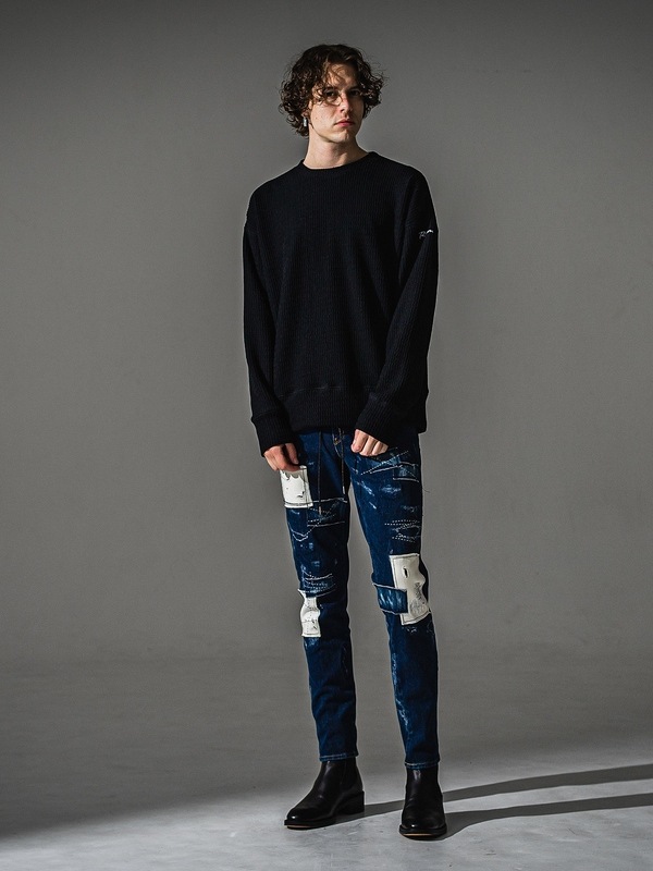 (ͽ���ʡ�9��10������ͽ��/41TH RESOUND CLOTHING���ꥵ����ɥ���������/knt l loose trainer/BLACK