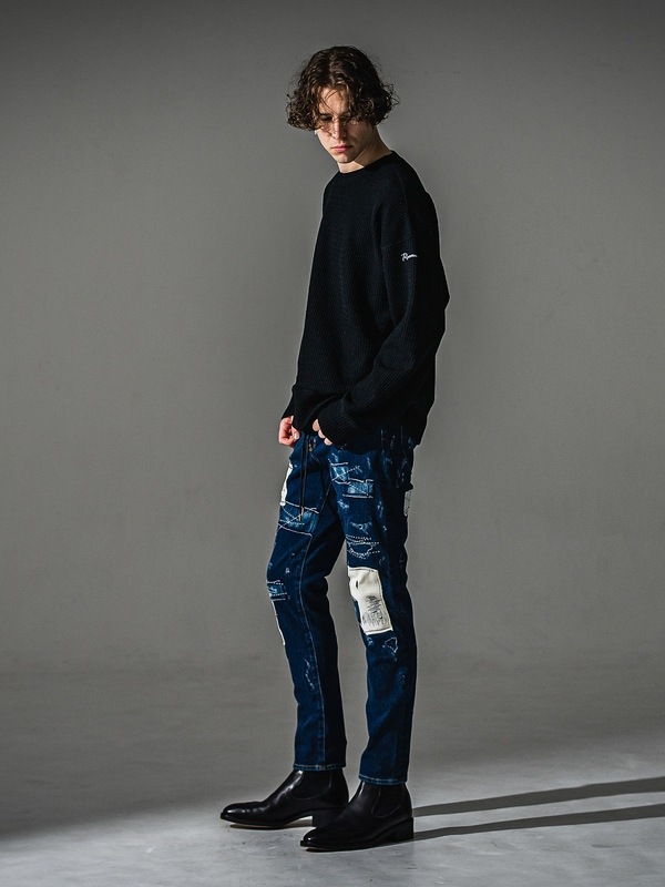 (ͽ���ʡ�9��10������ͽ��/41TH RESOUND CLOTHING���ꥵ����ɥ���������/knt l loose trainer/BLACK