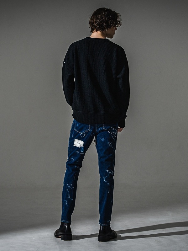 (ͽ���ʡ�9��10������ͽ��/41TH RESOUND CLOTHING���ꥵ����ɥ���������/knt l loose trainer/BLACK