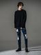 (ͽ���ʡ�9��10������ͽ��/41TH RESOUND CLOTHING���ꥵ����ɥ���������/knt l loose trainer/BLACK