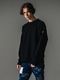 (ͽ���ʡ�9��10������ͽ��/41TH RESOUND CLOTHING���ꥵ����ɥ���������/knt l loose trainer/BLACK