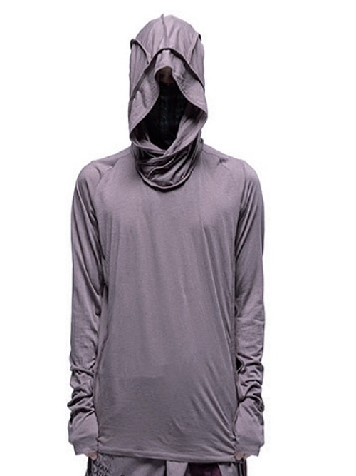 (ͽ)78ͽ/JULIUSꥦ/CUPRO/COTTON JERSEY CUT & SEWN10/ASH PURPLE