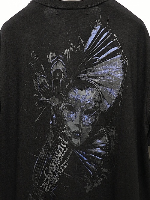 Ground Y�����饦��ɥ磻/20/cotton jesey mask_blue/BLACK