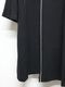 Ground Y�����饦��ɥ磻/BELLY SLUB JERSEY SWITTING T-SHIRT/BLACK