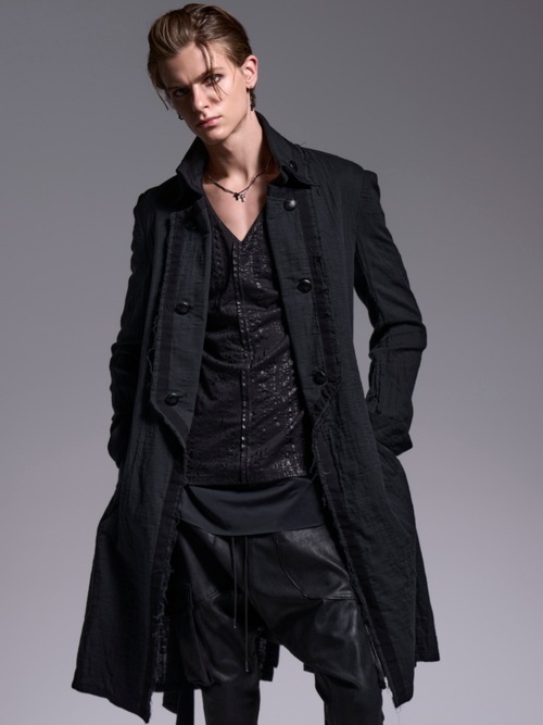 (ͽ���ʡ�5��6������ͽ��/kiryuyrik������奦����奦/HAKU-BEATENJIKU Layered-T/BlackBlackLining