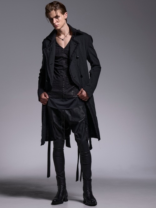 (ͽ���ʡ�5��6������ͽ��/kiryuyrik������奦����奦/HAKU-BEATENJIKU Layered-T/BlackBlackLining