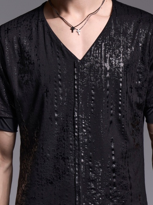 (ͽ���ʡ�5��6������ͽ��/kiryuyrik������奦����奦/HAKU-BEATENJIKU Layered-T/BlackBlackLining