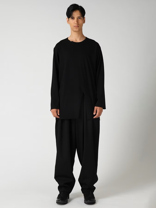 Yohji Yamamoto���襦����ޥ��/30/��ŷ�� ���ڤ���ߴݼ�Ĺµ/BLACK