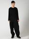 Yohji Yamamoto���襦����ޥ��/30/��ŷ�� ���ڤ���ߴݼ�Ĺµ/BLACK