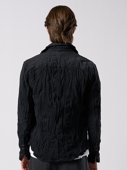 (ͽ���ʡ�9��10������ͽ��/wjk�����֥른��������/2-hook denim shirt/black used