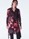 (ͽ���ʡ�10������11������ͽ��/kiryuyrik������奦����奦/Goth Flora Flare Shirt/Black