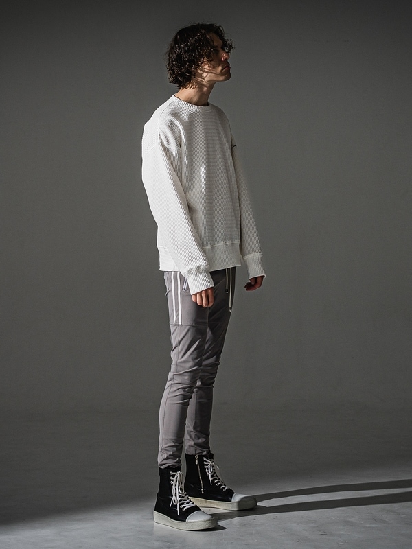 (ͽ���ʡ�9��10������ͽ��/41TH RESOUND CLOTHING���ꥵ����ɥ���������/knt l loose trainer/WHITE