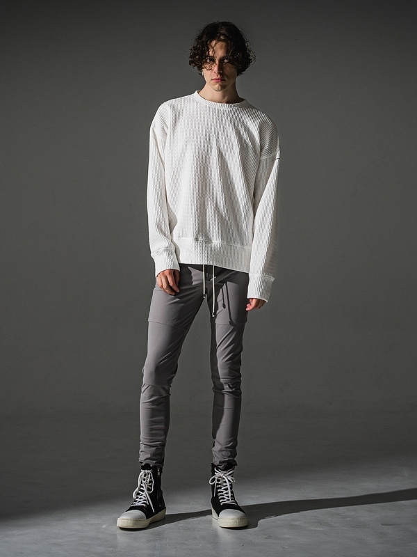 (ͽ���ʡ�9��10������ͽ��/41TH RESOUND CLOTHING���ꥵ����ɥ���������/knt l loose trainer/WHITE