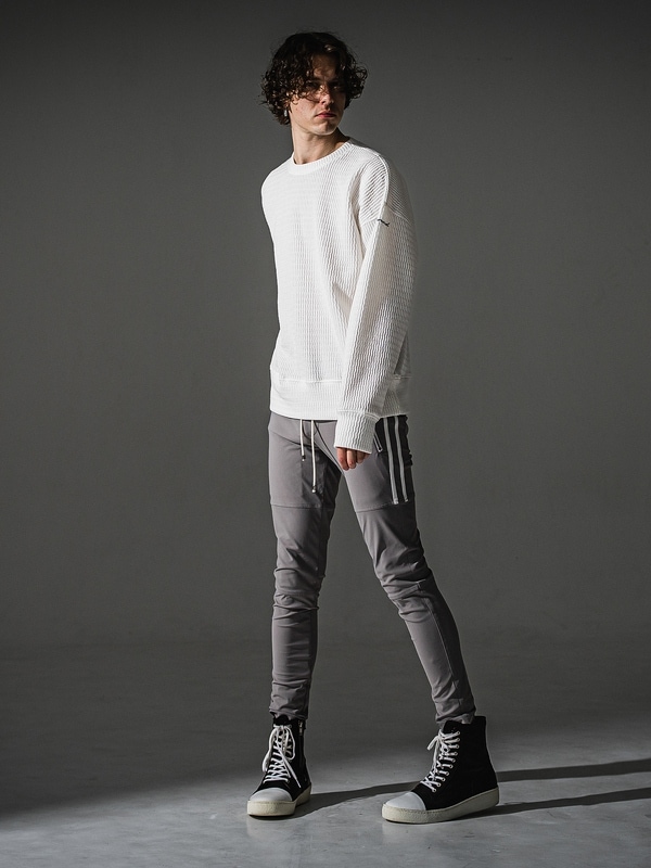 (ͽ���ʡ�9��10������ͽ��/41TH RESOUND CLOTHING���ꥵ����ɥ���������/knt l loose trainer/WHITE