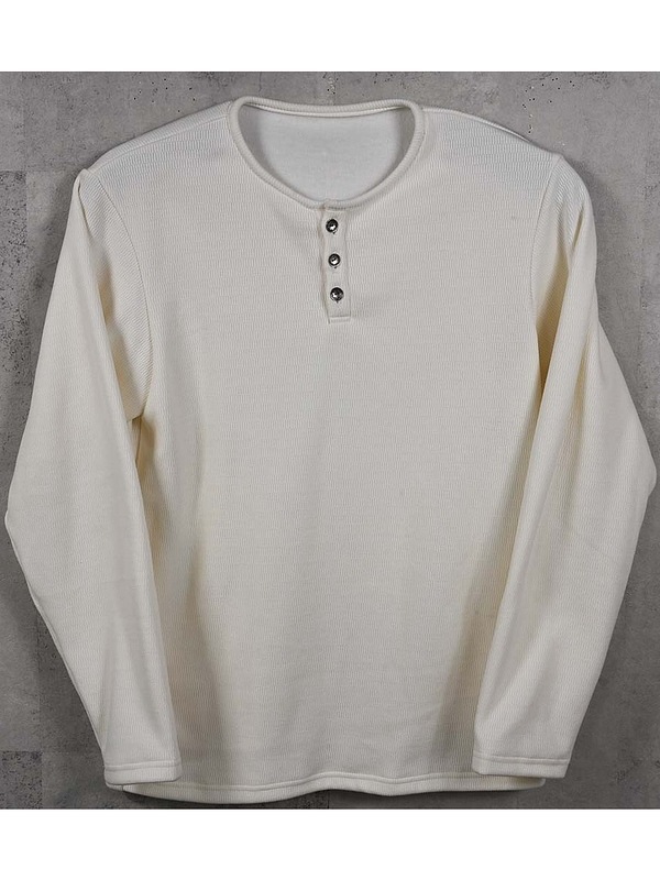 (ͽ���ʡ�11��12������ͽ��/42TH RESOUND CLOTHING���ꥵ����ɥ���������/velours fleece thermal HENRY/WHITE