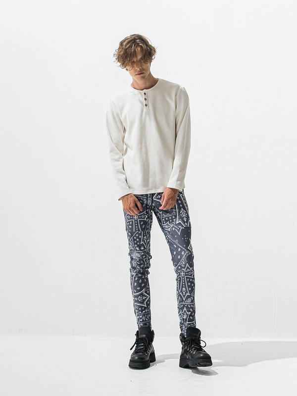 (ͽ���ʡ�11��12������ͽ��/42TH RESOUND CLOTHING���ꥵ����ɥ���������/velours fleece thermal HENRY/WHITE