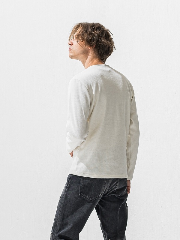 (ͽ���ʡ�11��12������ͽ��/42TH RESOUND CLOTHING���ꥵ����ɥ���������/velours fleece thermal HENRY/WHITE