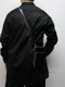 Yohji Yamamoto襦ޥ/SOFT SHRINK DOUBLE ZIP PHONE CASE/BLACK.