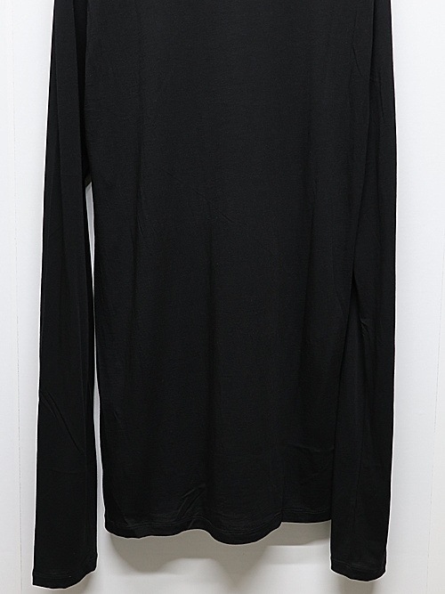 JULIUS����ꥦ��/CUPRO/COTTON JERSEY CUT & SEWN12/BLACK