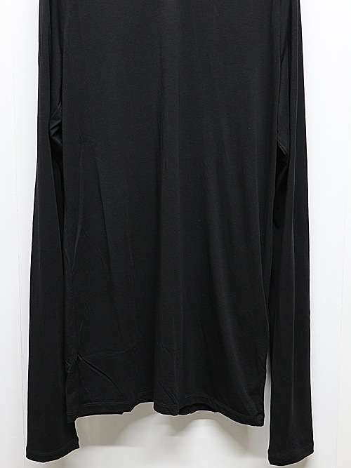 JULIUS����ꥦ��/CUPRO/COTTON JERSEY CUT & SEWN12/BLACK