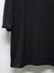 ATTACHMENT�������å�����/80/2 PIMA CO JERSEY OVERSIZED LAYERED S/S TEE/BLACK