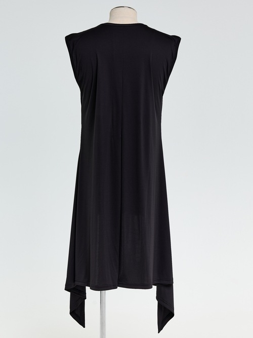 (ͽ���ʡ�3��4������ͽ��/THE ONENESS�������ͥ�/Eco Smooth Jersey Flare Long Tank Top/Black