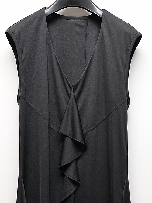 (ͽ���ʡ�3��4������ͽ��/THE ONENESS�������ͥ�/Eco Smooth Jersey Flare Long Tank Top/Black