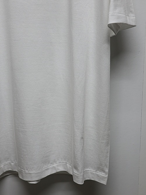 Ground Y�����饦��ɥ磻/20/- JERSEY FLOCKY BOX LOGO T-SHIRT/WHITE