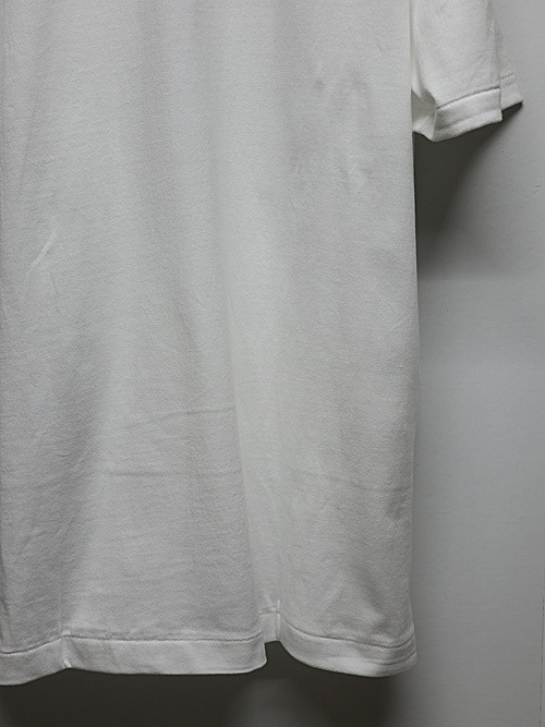 Ground Y�����饦��ɥ磻/20/- JERSEY FLOCKY BOX LOGO T-SHIRT/WHITE