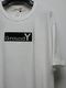 Ground Y�����饦��ɥ磻/20/- JERSEY FLOCKY BOX LOGO T-SHIRT/WHITE