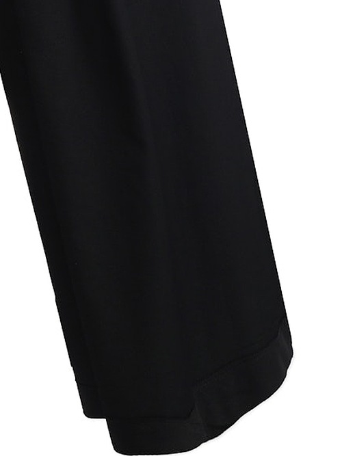 Ground Y�����饦��ɥ磻/W/GABARDINE HAKAMA PANTS/BLACK