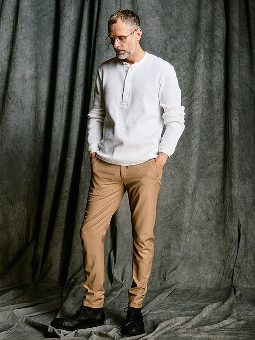 (ͽ���ʡ�9��10������ͽ��/wjk�����֥른��������/waffle henley L/S/white