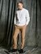 (ͽ���ʡ�9��10������ͽ��/wjk�����֥른��������/waffle henley L/S/white