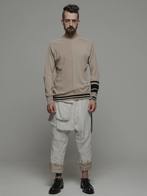 �㴰���nude:masahiko maruyama ���̡���:�ޥ��ҥ��ޥ���/Linen Double Cloth PANTS/White-Ecru